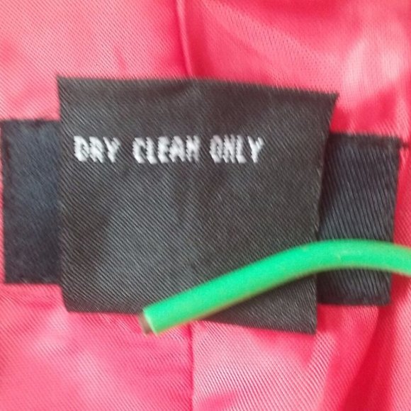 R.Q.T Pink Orange White Multicolor Cotton Jacket Blazer Overcoat Women Size 10 - Picture 11 of 11